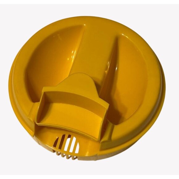 Mr Coffee Iced Tea Maker REPLACEMENT LID For TM3/TM3.5 Models Yellow Plastic - Picture 2 of 5
